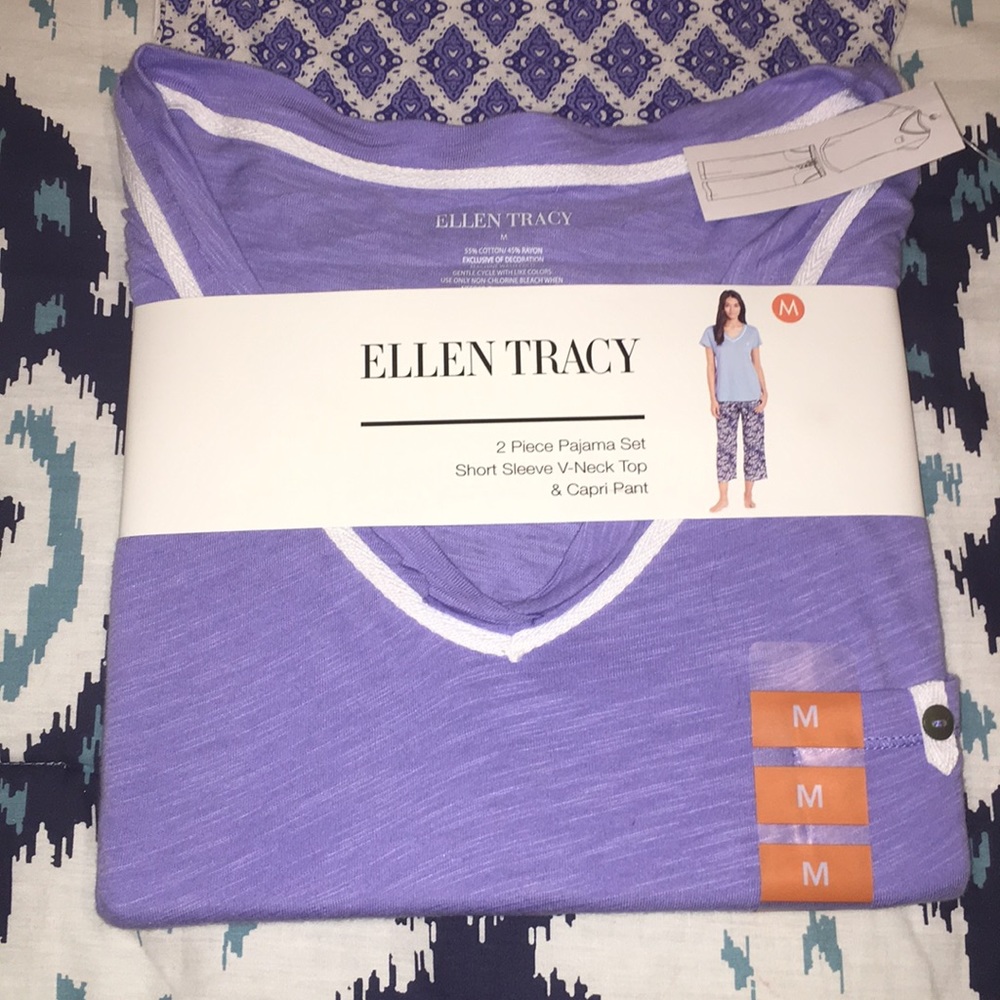 NTW Ellen Tracy Capri Pajama set